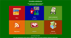 Desktop Screenshot of formationambulancier.fr